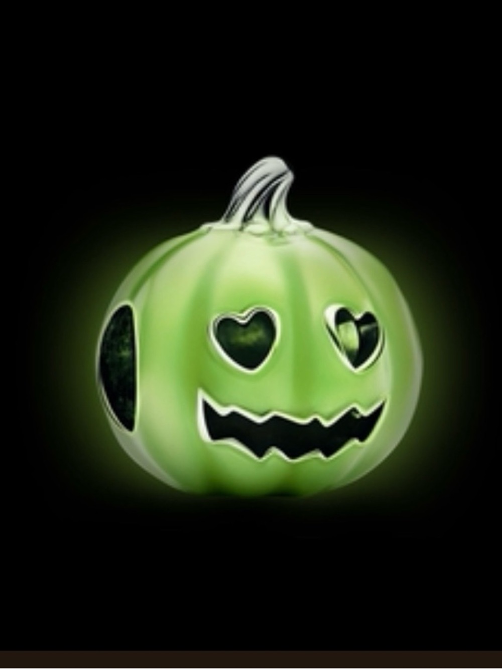 Pandora glow in dark Halloween charms pumpkin, ghost, skeleton 925 New - Picture 3 of 10